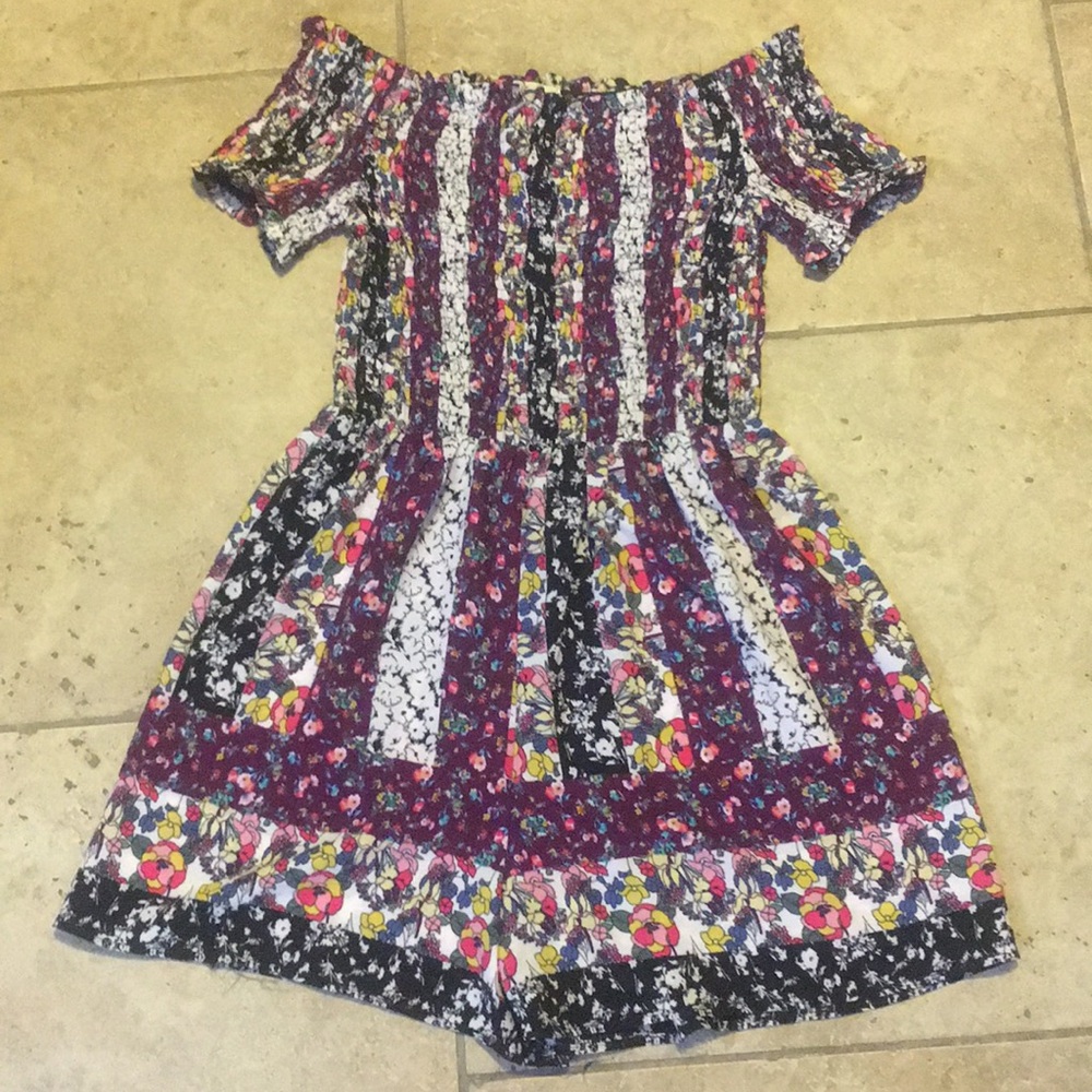 Off the shoulder romper